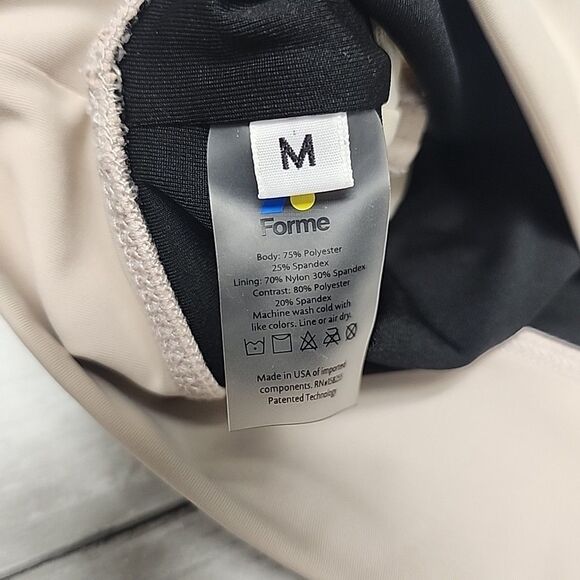 Forme Power Bra Posture Correcting Bra Obsidian Cloud Size M High Compression - Picture 3 of 10